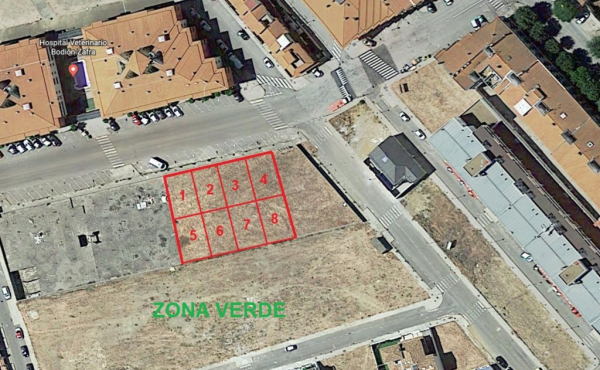 Parcelas de terreno urbana